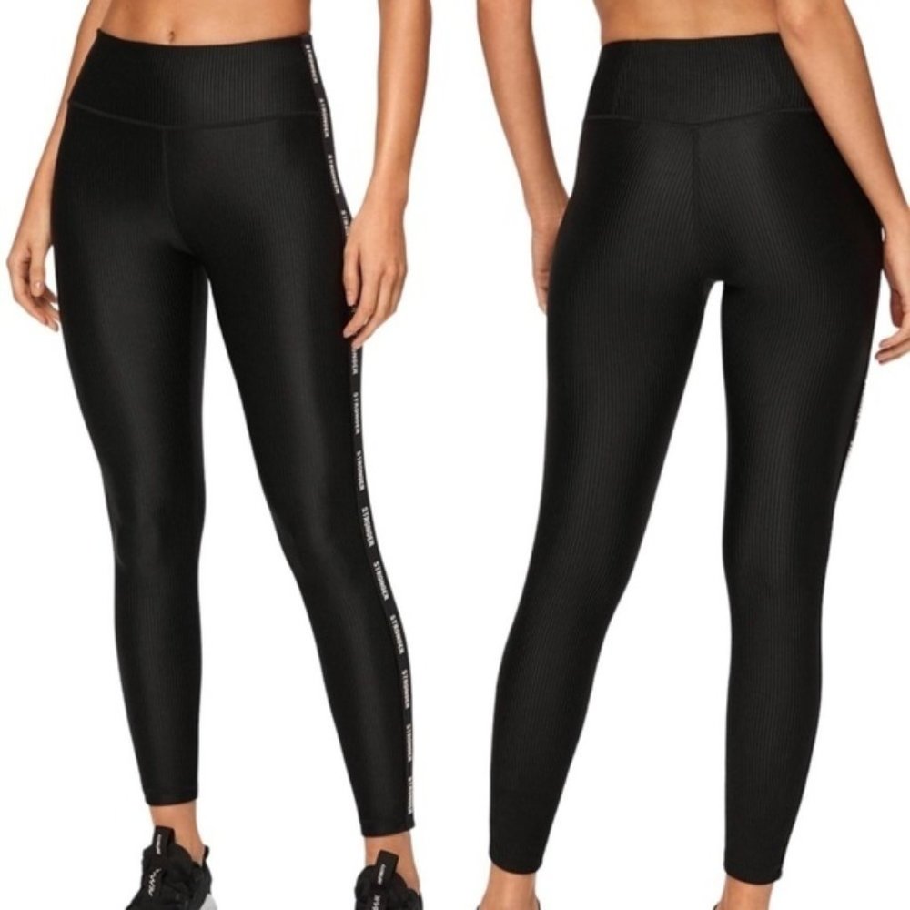 STRONGER Huntress Gym Cropped Tights Leggings High Waist
